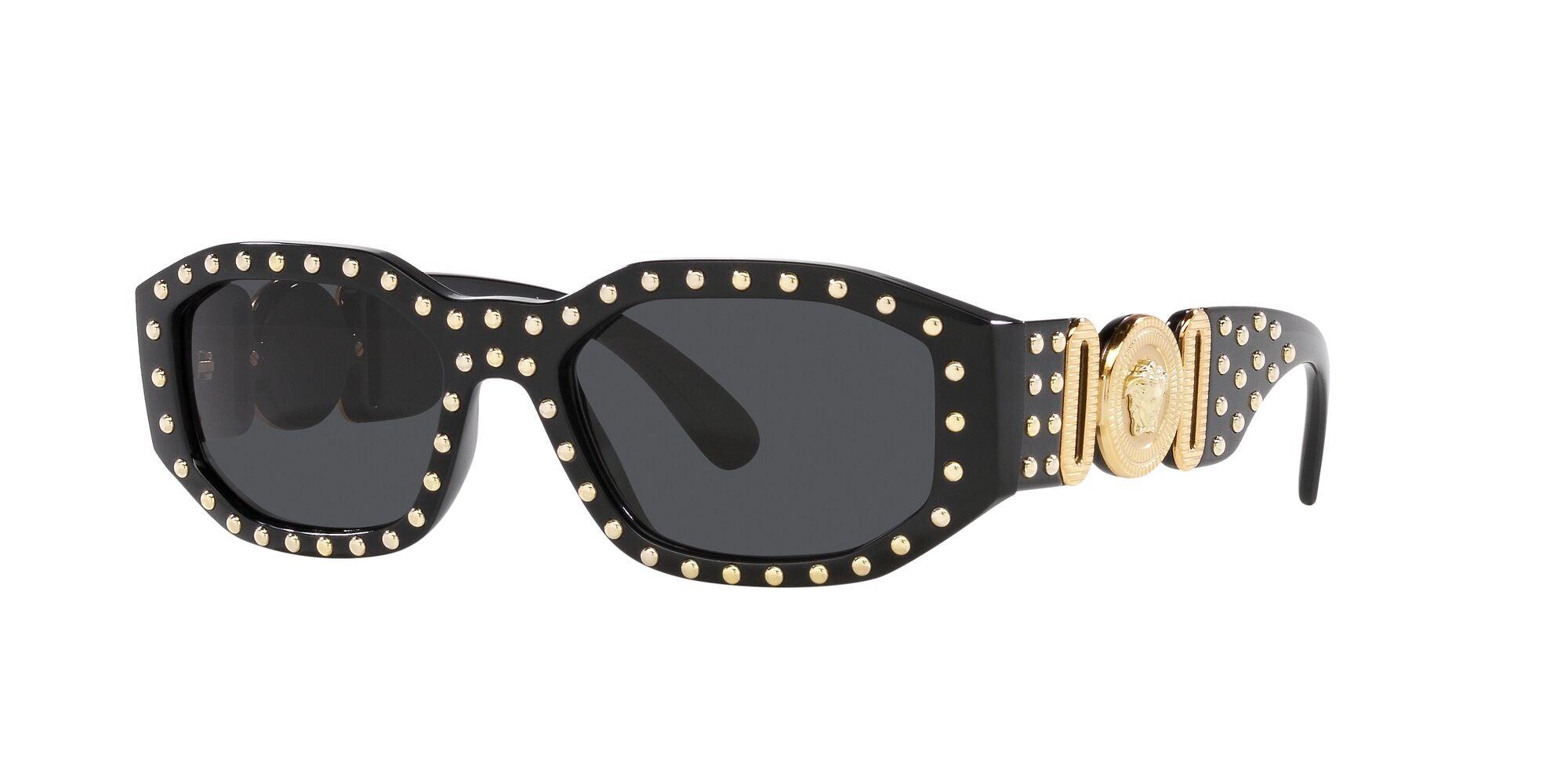 Versace | 4361 Biggie | Black Stud - iKANDi Sunglasses
