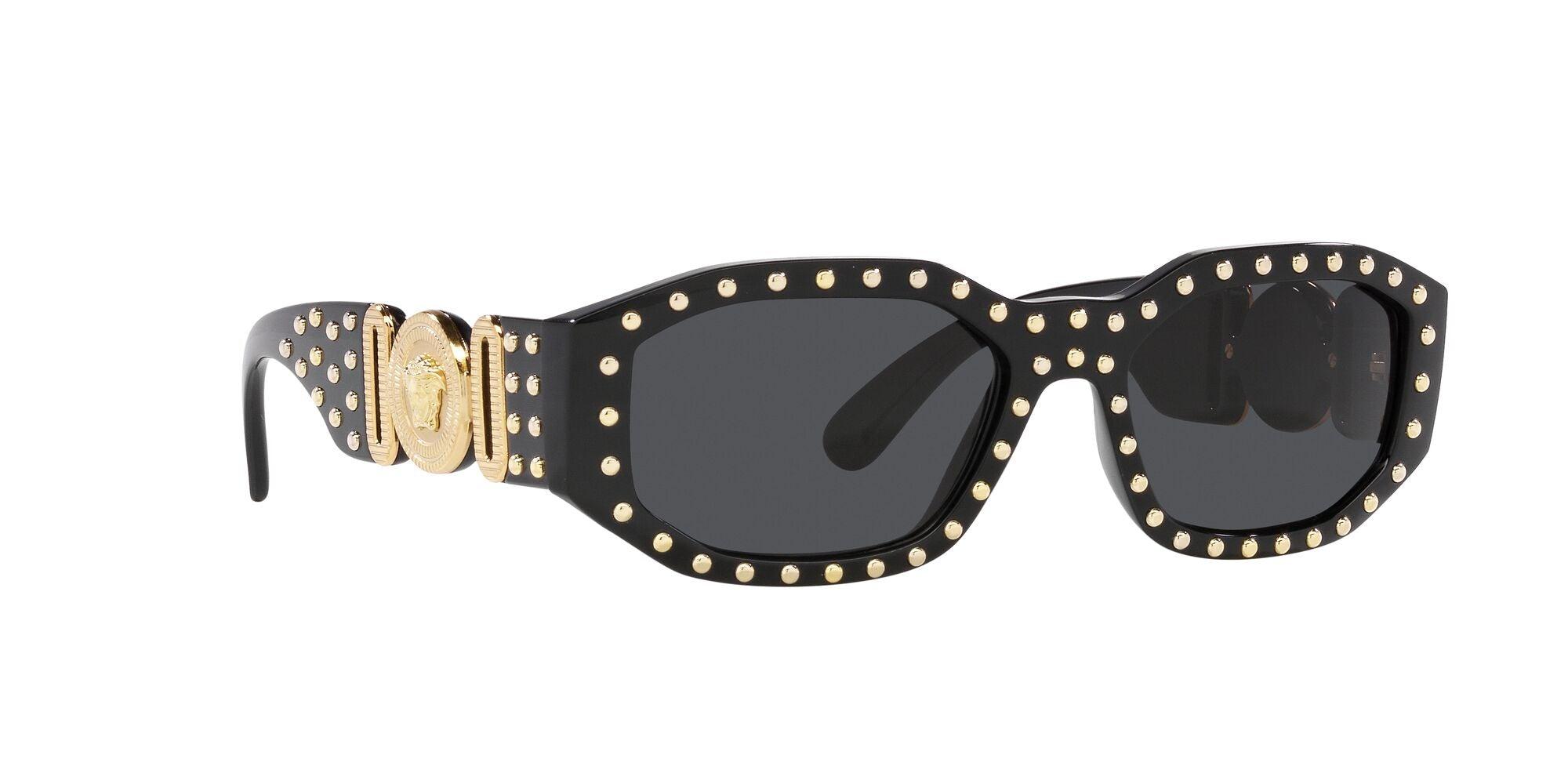 Versace | 4361 Biggie | Black Stud - iKANDi Sunglasses