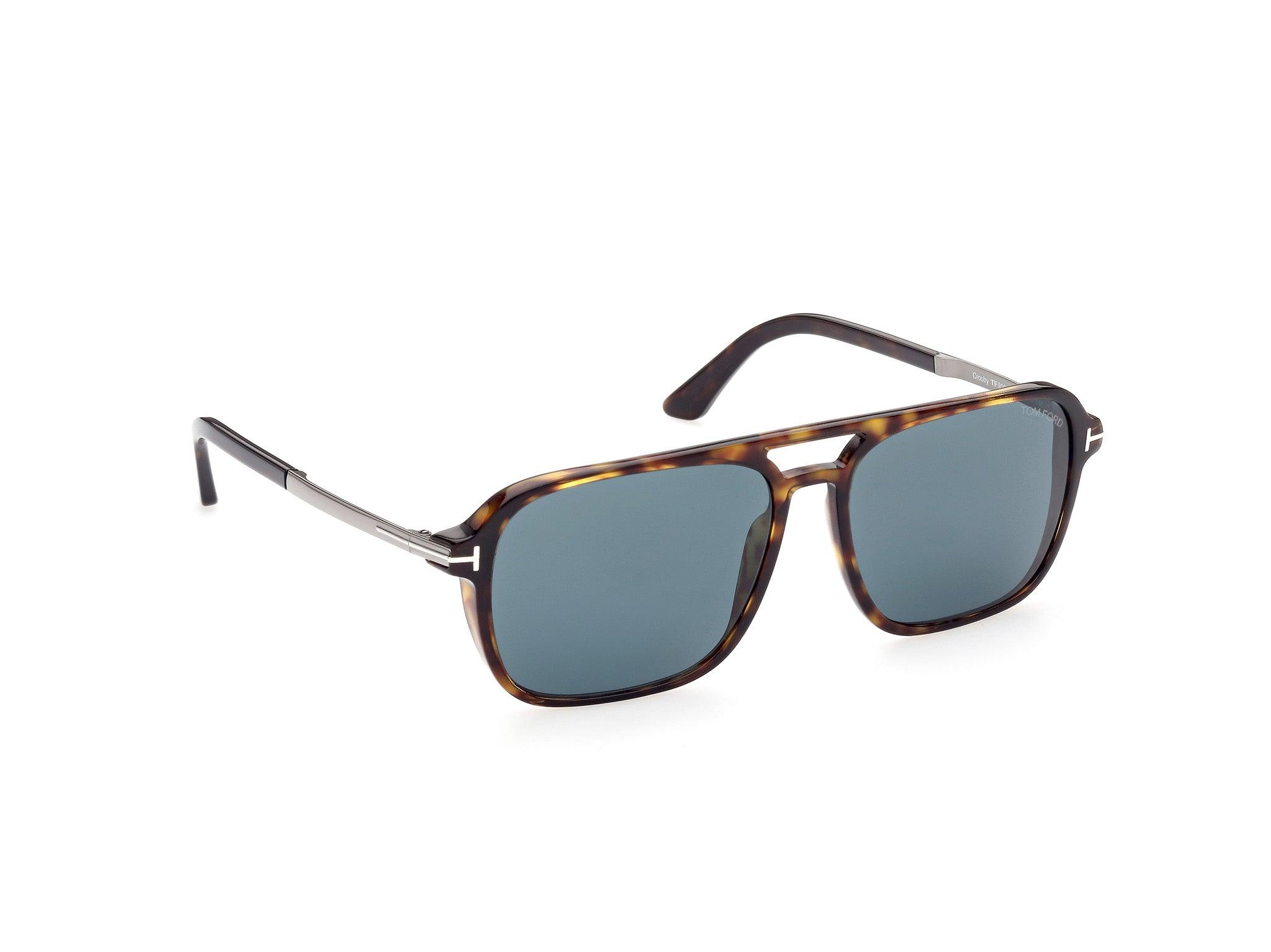 Tom Ford | 0910 Crosby | Dark Havana - iKANDi Sunglasses