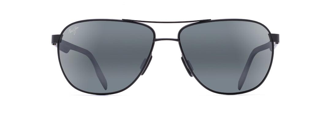 Maui Jim | Castles | Matte Black - iKANDi Sunglasses