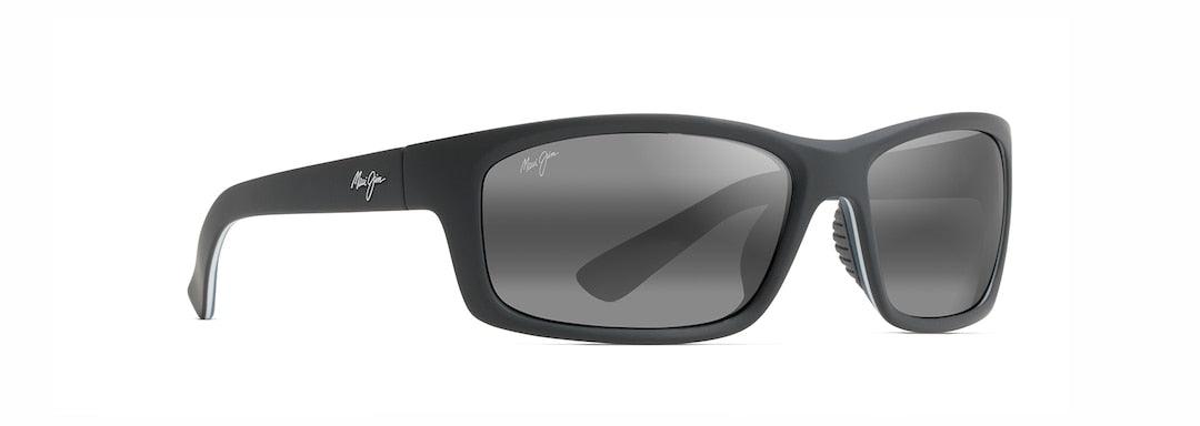 Maui Jim | Kanaio Coast | Black With White And Blue - iKANDi Sunglasses