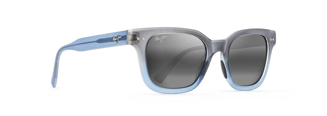Maui Jim | Shore Break | Matte Translucent Blue Grey Fade - iKANDi Sunglasses