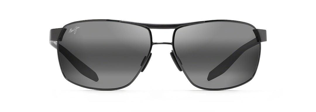 Maui Jim | The Bird | Dark Gunmetal With Black - iKANDi Sunglasses