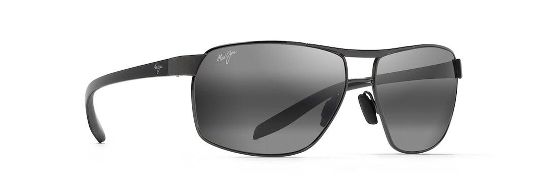 Maui Jim | The Bird | Dark Gunmetal With Black - iKANDi Sunglasses