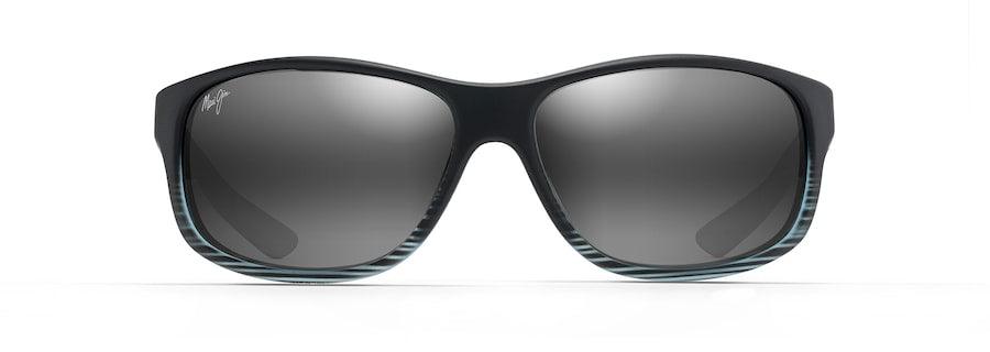 Maui Jim | Kaiwi Channel | Grey Black Stripe - iKANDi Sunglasses