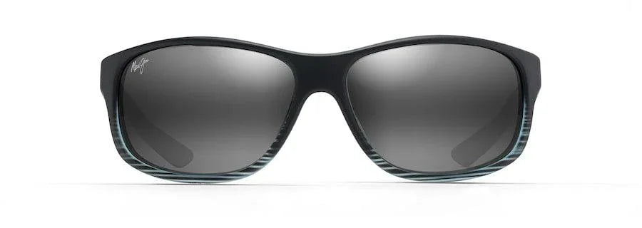 Maui Jim | Kaiwi Channel | Grey Black Stripe - iKANDi Sunglasses