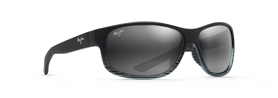 Maui Jim | Kaiwi Channel | Grey Black Stripe - iKANDi Sunglasses