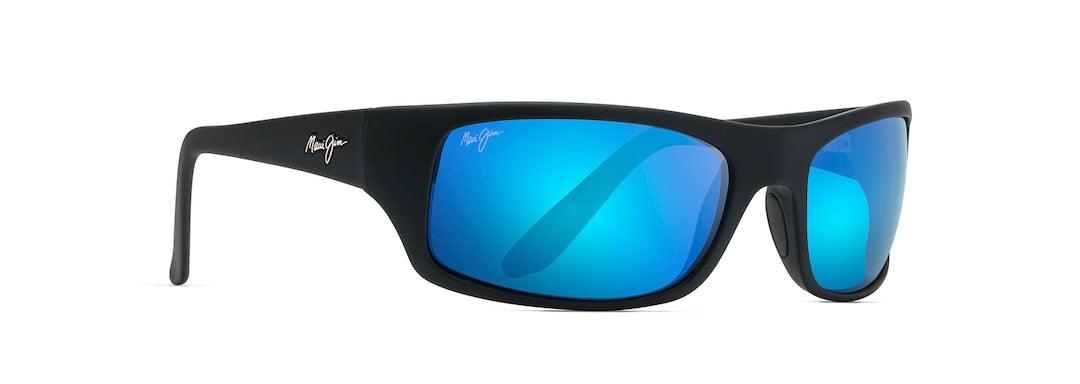 Maui Jim | Peahi | Matte Black Rubber - iKANDi Sunglasses