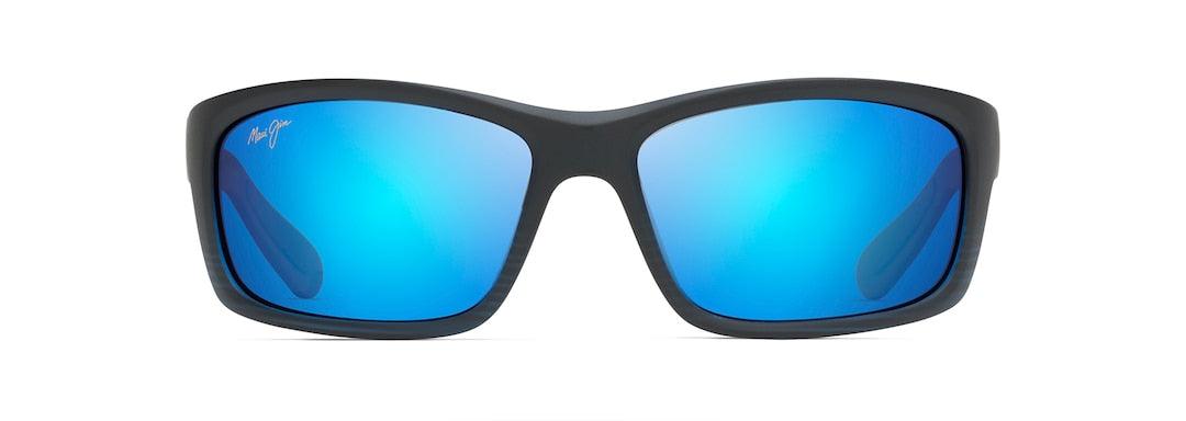 Maui Jim | Kanaio Coast | Translucent Blue Black With Stripe - iKANDi Sunglasses