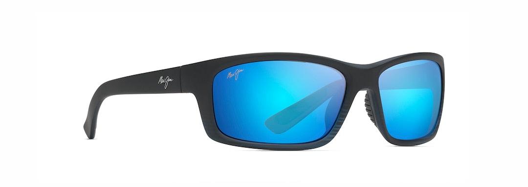 Maui Jim | Kanaio Coast | Translucent Blue Black With Stripe - iKANDi Sunglasses