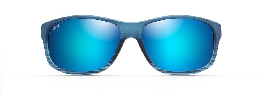 Maui Jim | Kaiwi Channel | Blue Black Stripe - iKANDi Sunglasses
