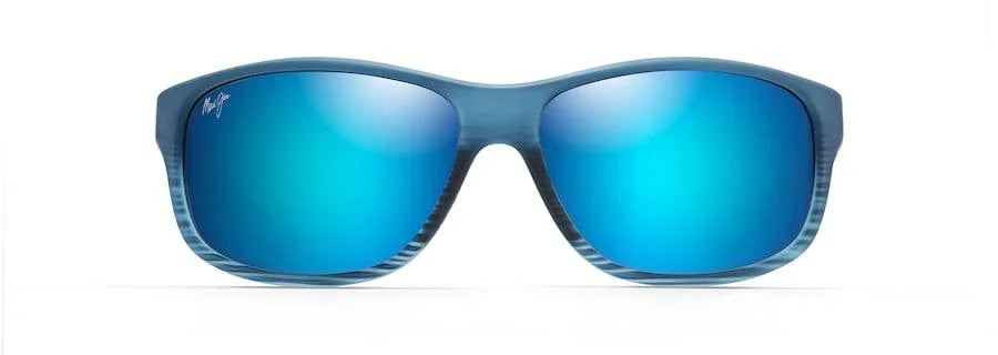 Maui Jim | Kaiwi Channel | Blue Black Stripe - iKANDi Sunglasses