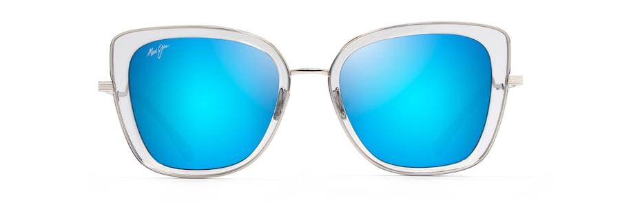 Maui Jim | Violet Lake | Transparent Grey With Silver - iKANDi Sunglasses