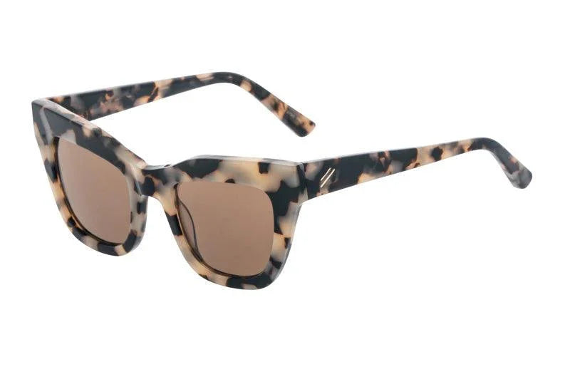 Bask | Dusk | Beige Tort - iKANDi Sunglasses