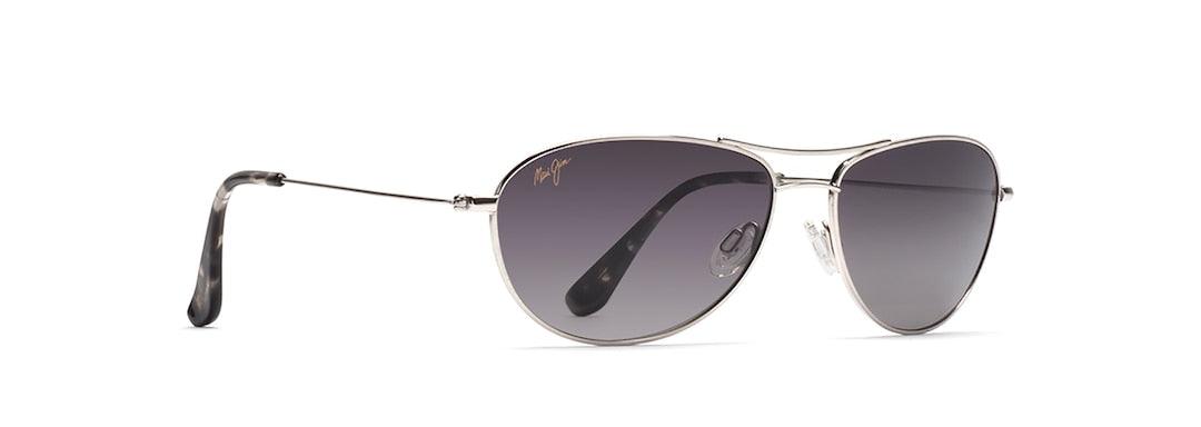 Maui Jim | Baby Beach | Silver - iKANDi Sunglasses