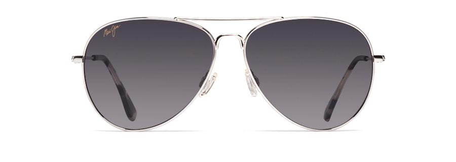 Maui Jim | Mavericks | Silver - iKANDi Sunglasses