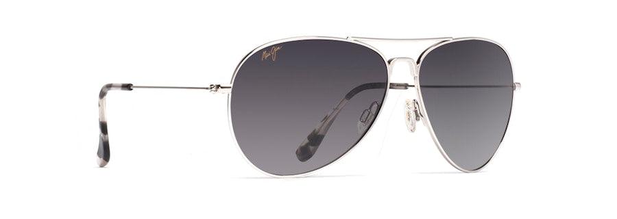 Maui Jim | Mavericks | Silver - iKANDi Sunglasses