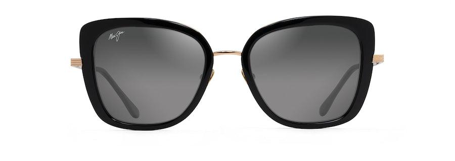 Maui Jim | Violet Lake | Black With Gold - iKANDi Sunglasses