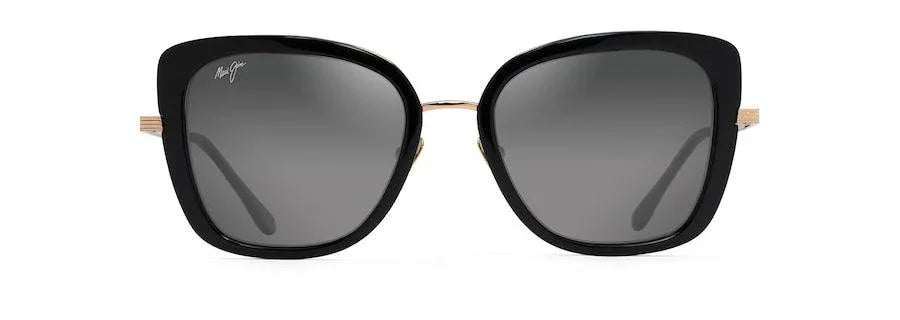Maui Jim | Violet Lake | Black With Gold - iKANDi Sunglasses