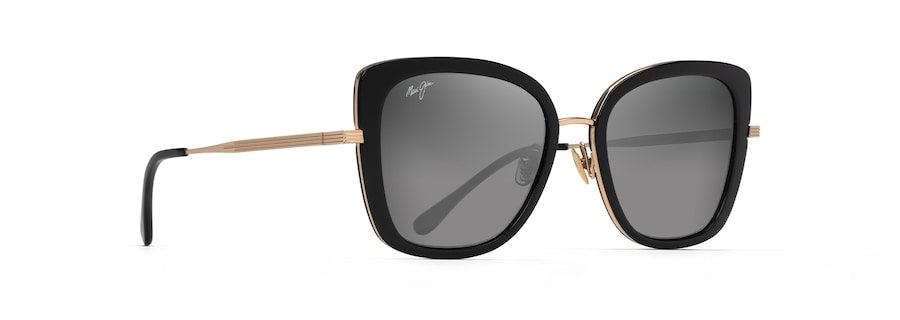 Maui Jim | Violet Lake | Black With Gold - iKANDi Sunglasses