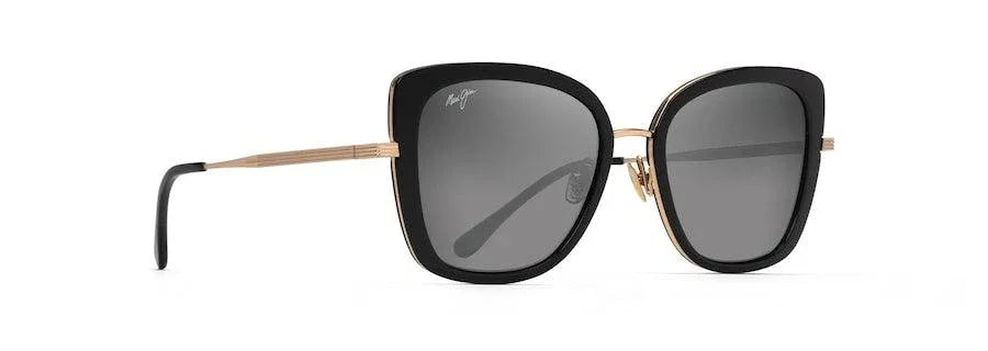 Maui Jim | Violet Lake | Black With Gold - iKANDi Sunglasses