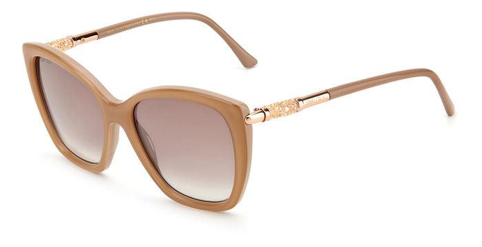 Jimmy Choo | Rose | Crystal Nude - iKANDi Sunglasses
