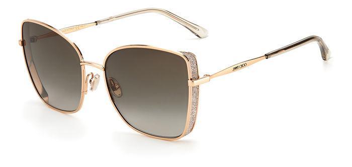 Jimmy Choo | Alexis | Gold Copper - iKANDi Sunglasses