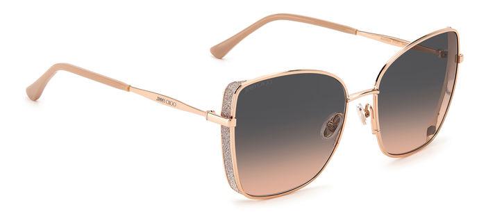 Jimmy Choo | Alexis | Copper Gold Nude - iKANDi Sunglasses