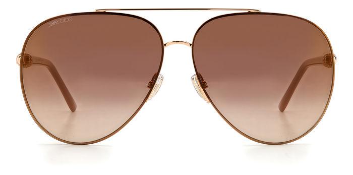 Jimmy Choo | Mely | Gold Nude - iKANDi Sunglasses