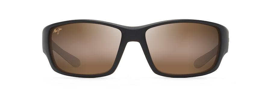 Maui Jim | Local Kine | Matte Dark Transparent Brown With Tan - iKANDi Sunglasses