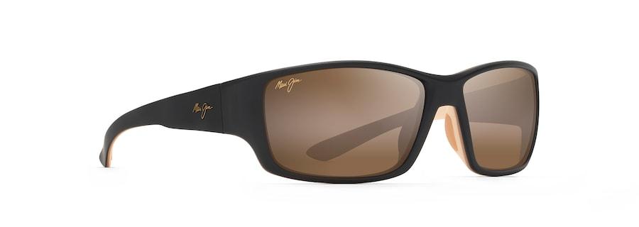 Maui Jim | Local Kine | Matte Dark Transparent Brown With Tan - iKANDi Sunglasses