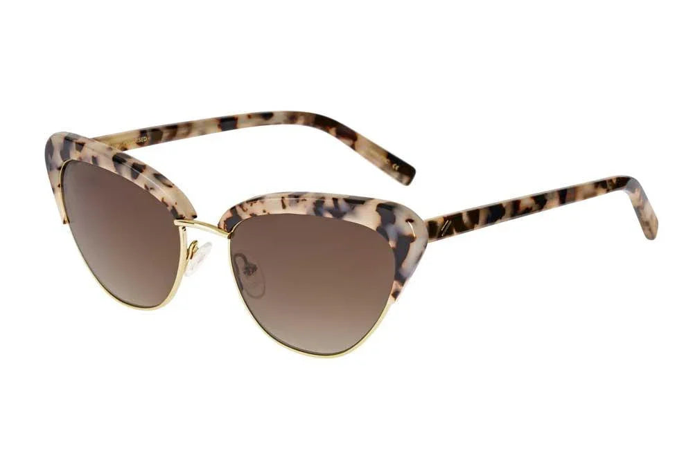 Bask | Peggy | Beige Tort - iKANDi Sunglasses