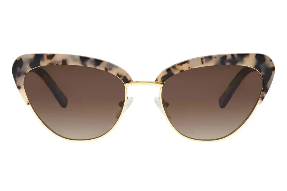 Bask | Peggy | Beige Tort - iKANDi Sunglasses
