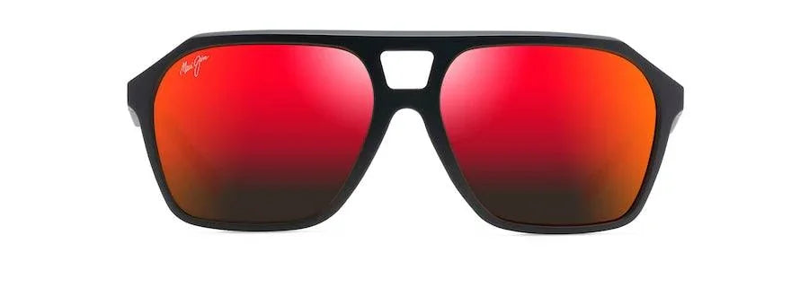 Maui Jim | Wedges | Matte Black - iKANDi Sunglasses