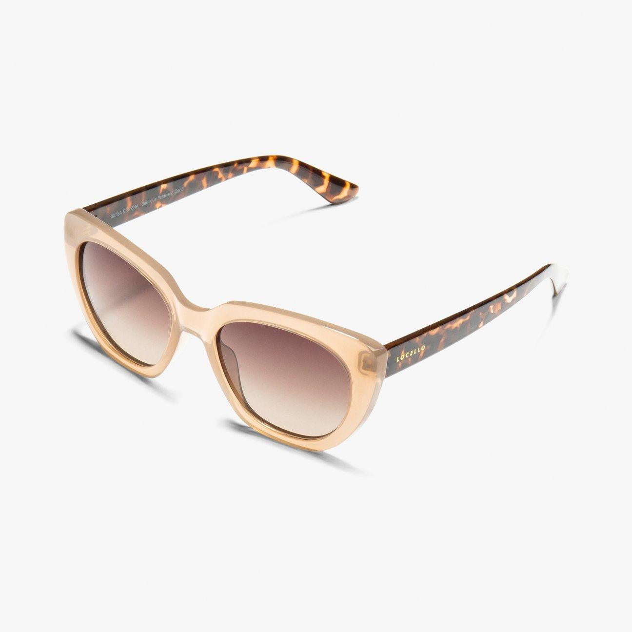 Locello | Serena | Beige - iKANDi Sunglasses