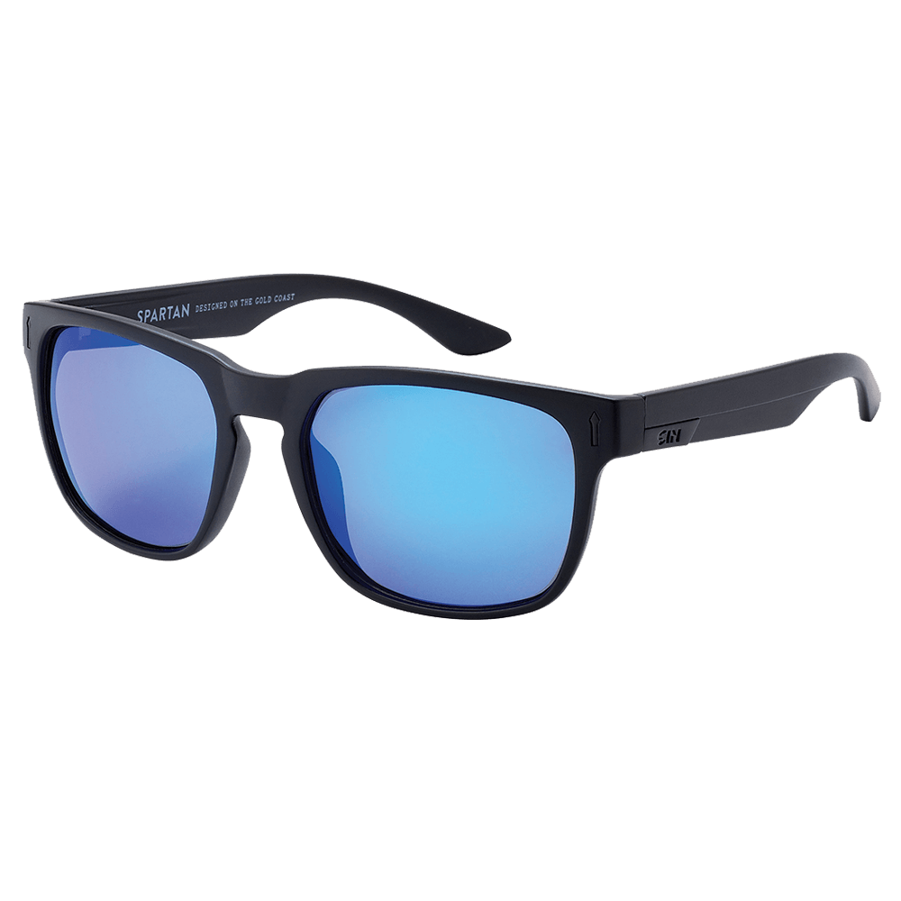 SIN | Spartan | Matte Raven - iKANDi Sunglasses