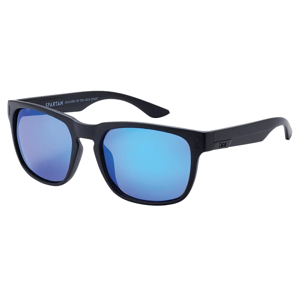 SIN | Spartan | Matte Raven - iKANDi Sunglasses