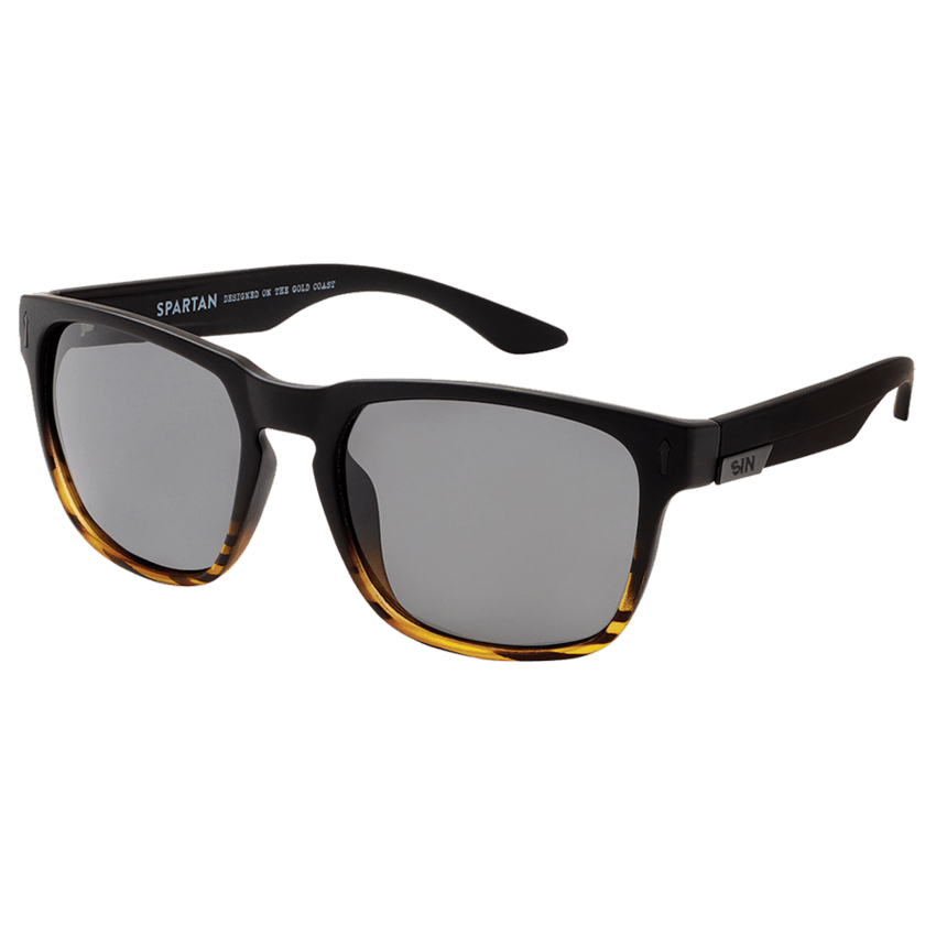 SIN | Spartan | Matte Raven To Tort - iKANDi Sunglasses