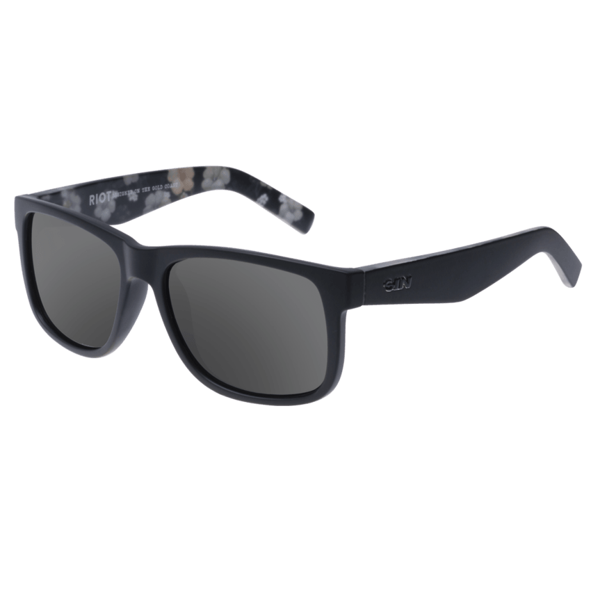 SIN | Riot | Matte Raven - iKANDi Sunglasses