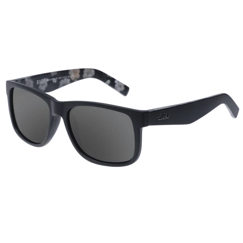SIN | Riot | Matte Raven - iKANDi Sunglasses