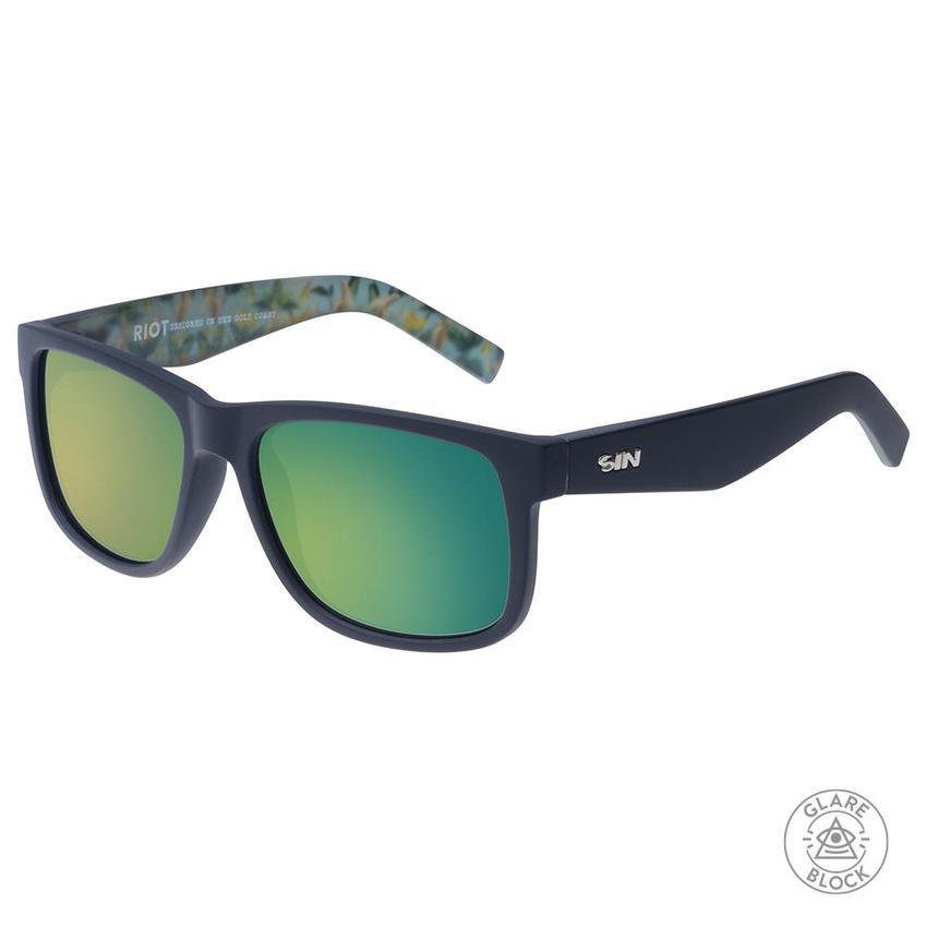 SIN | Riot | Navy - iKANDi Sunglasses