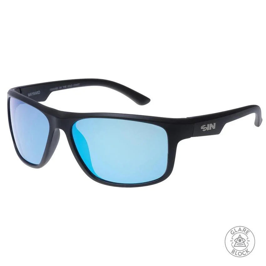 SIN | Wayward | Matte Raven - iKANDi Sunglasses