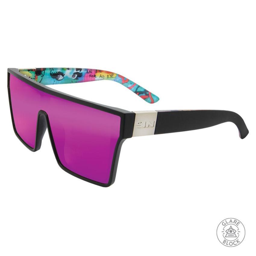 SIN | Loose Cannon | Matte Black - iKANDi Sunglasses