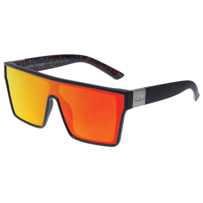 SIN | Loose Cannon | Matte Black - iKANDi Sunglasses