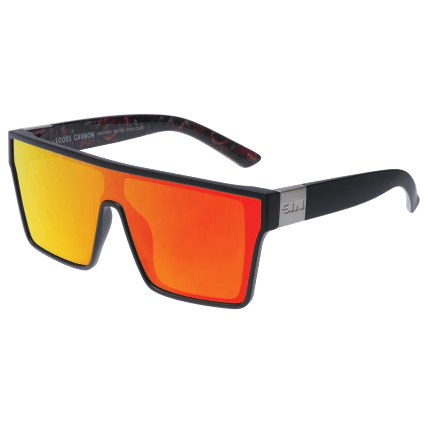 SIN | Loose Cannon | Matte Black - iKANDi Sunglasses