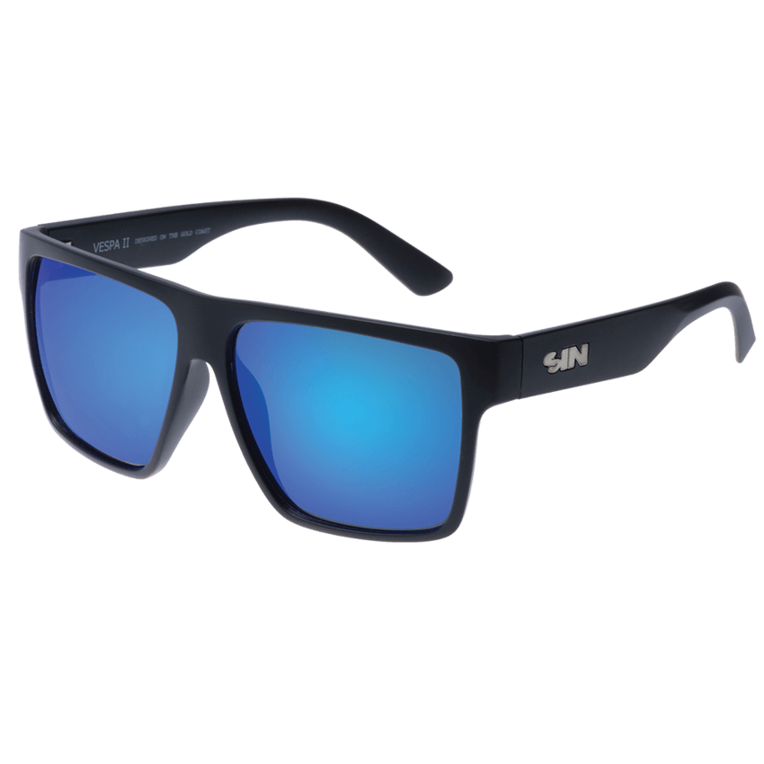 SIN | Vespa II | Matte Raven - iKANDi Sunglasses