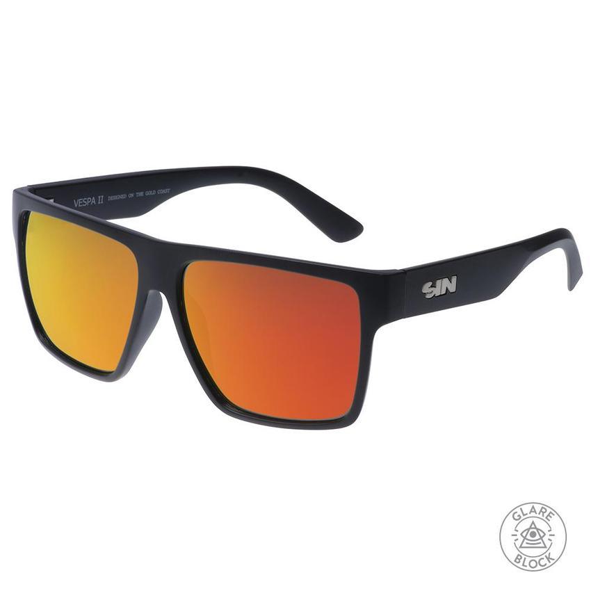 SIN | Vespa II | Matte Raven - iKANDi Sunglasses
