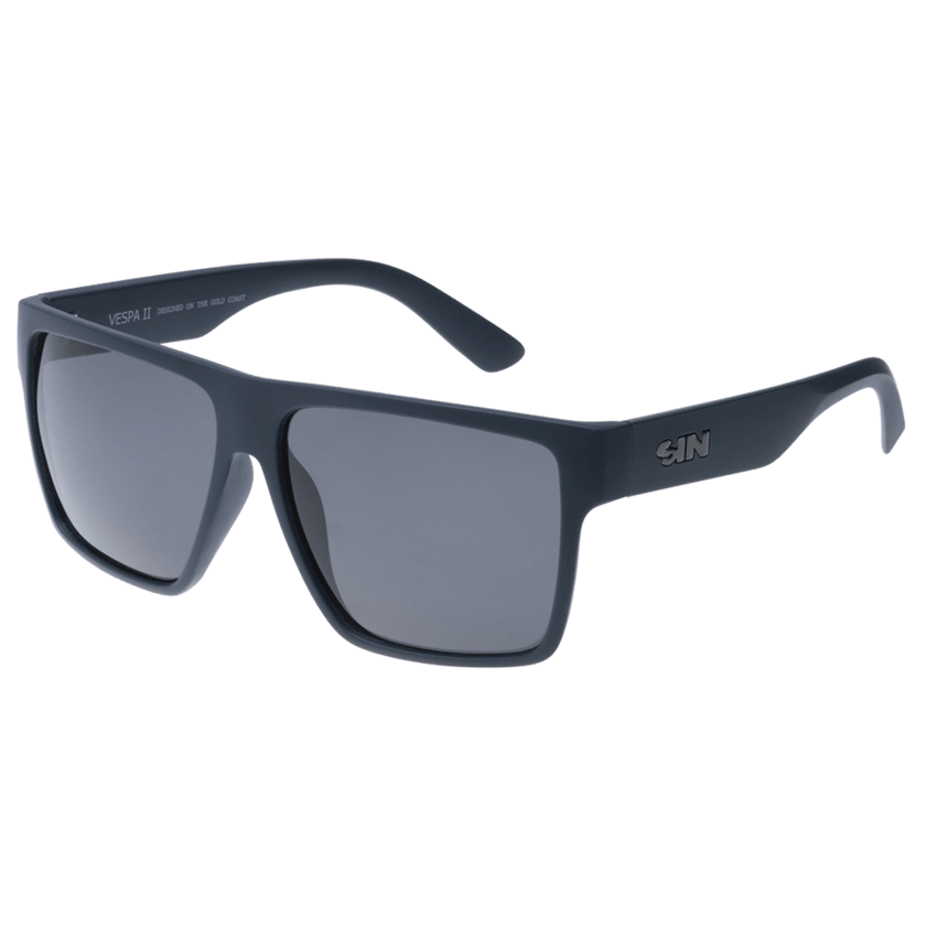 SIN | Vespa II | Matte Navy - iKANDi Sunglasses
