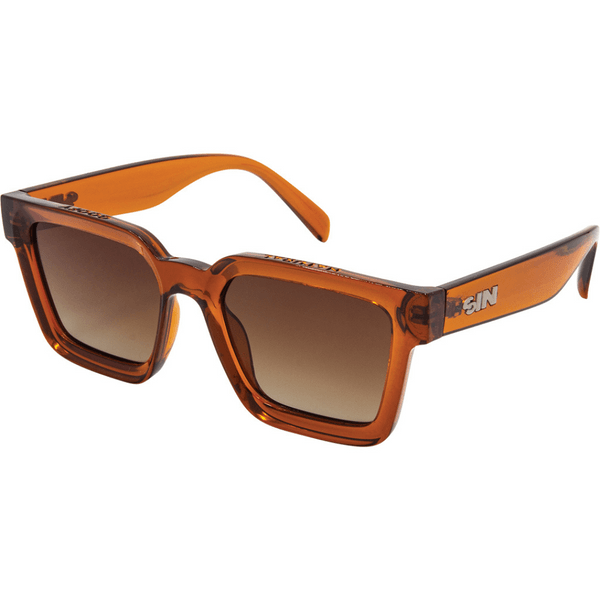 SIN | Topshelf | Brown - iKANDi Sunglasses