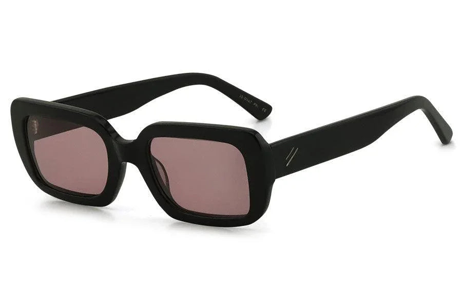 Bask | Sandy | Shiny Black - iKANDi Sunglasses